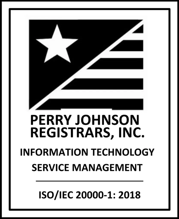 ISO/IEC 20000-1:2018 — Perry Johnson Registrars